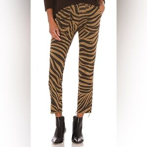 Nili Lotan Jenna Pant in Coyote Tiger Print